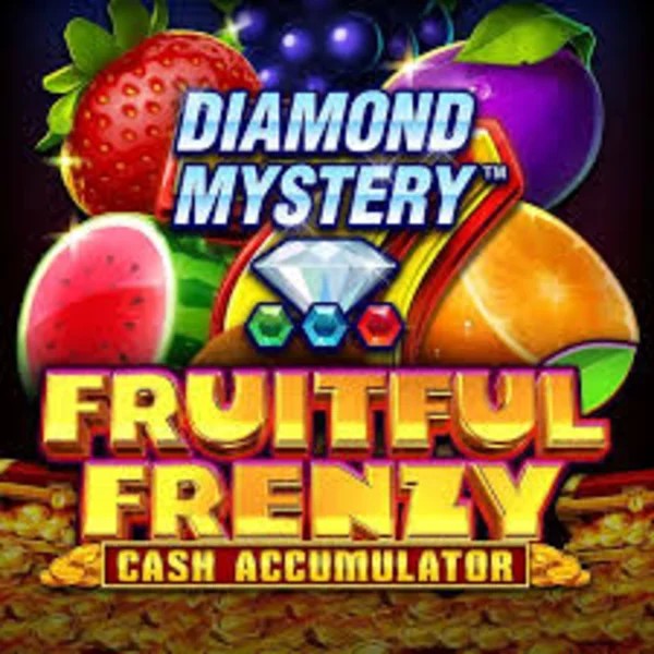 Diamond Mystery Fruitful Frenzy Cash Accumulator logo – Slots by Greentube at Rollxo Casino