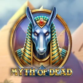 Myth of Dead slot logo by Play'n GO at Rollxo Casino